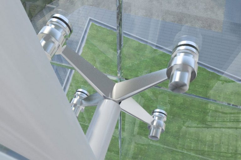 Spider Fittings Glass Spider Fittings for Facades UAE